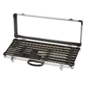 Set burgija i dleta SDS+ 12 kom u aluminijumskom koferu Einhell